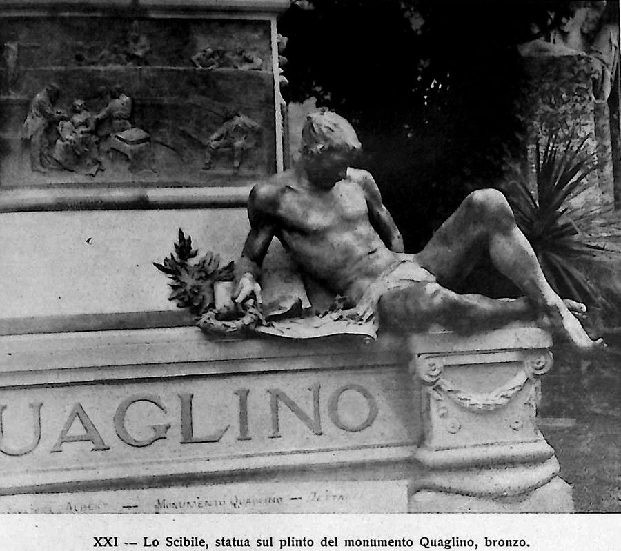 milano-cimitero-monumentale-tomba-famiglia-quaglino-lo-scibile-particolare