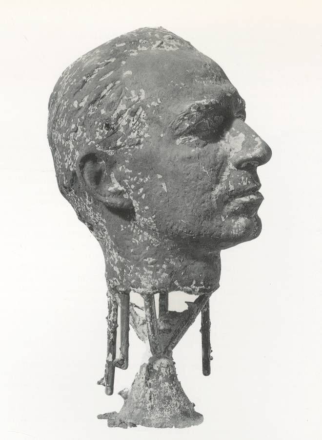Franco Garelli - (scultura di Adriano Alloati, 1951)