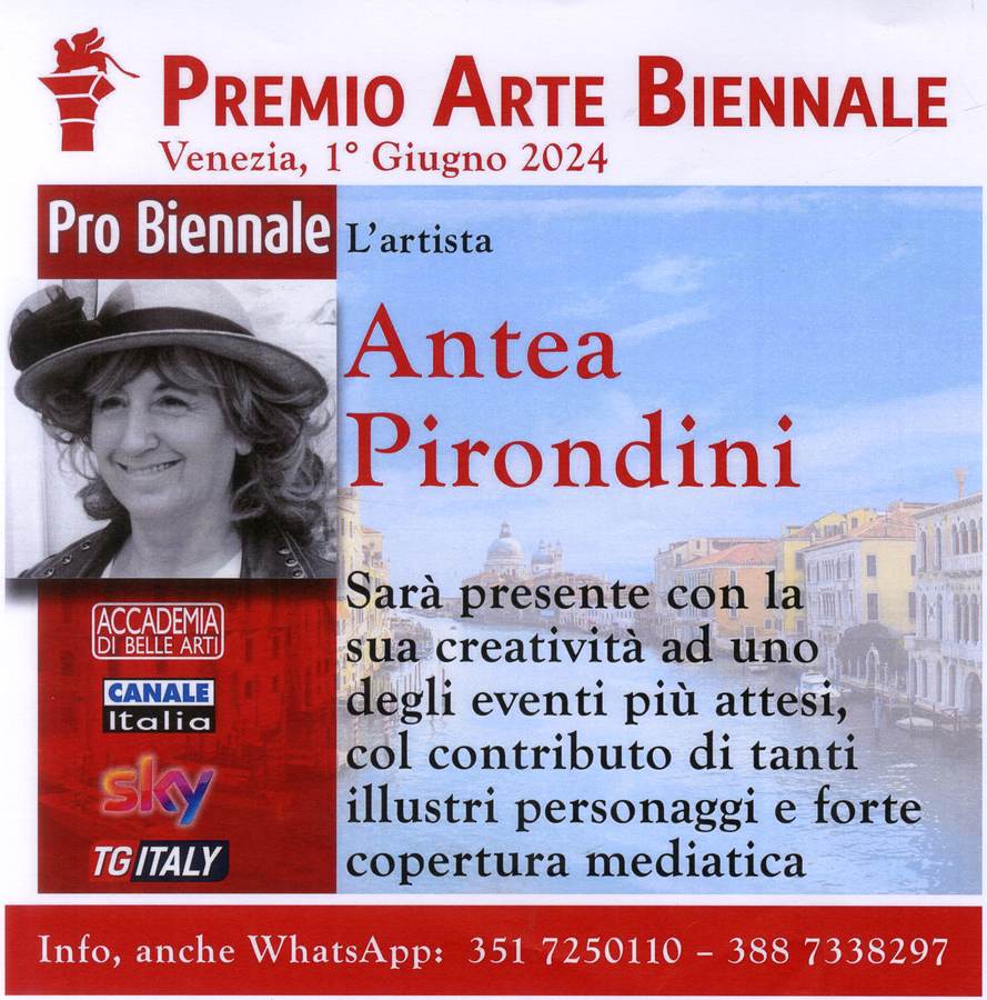 Antea Pirondini (Premio Arte Biennale - 2024)