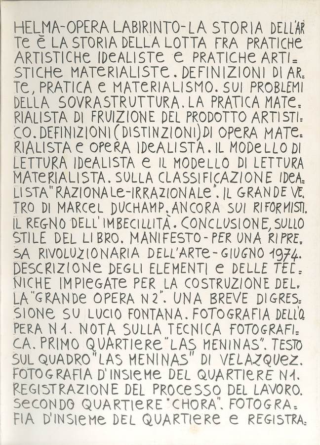1975 - (Biblioteca d’Arte Sartori - Mantova).