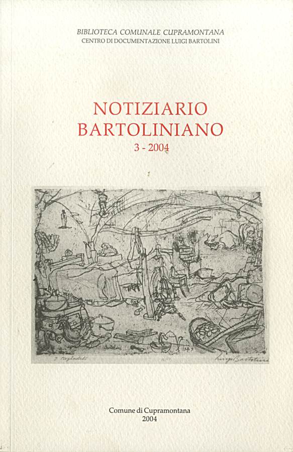 2004 - (Biblioteca d’Arte Sartori - Mantova).