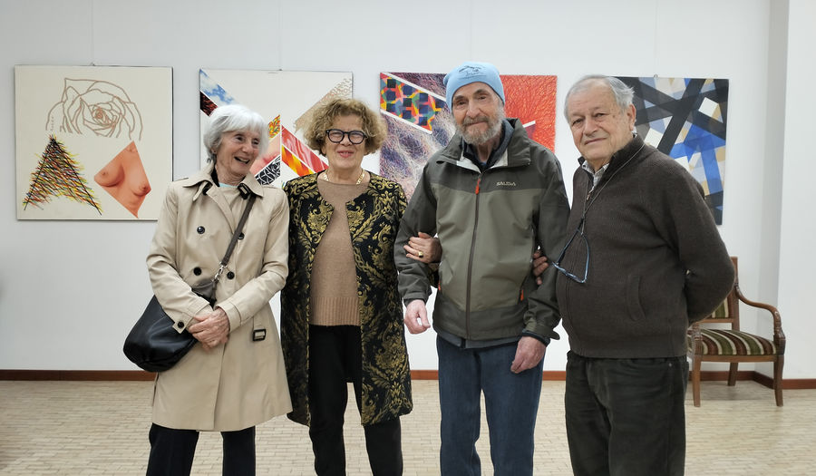2026 - Sofia Beltrami, Maria Gabriella Savoia, Nerio Beltrami, Adalberto Sartori - mostra personale alla Galleria Arianna Sartori di Mantova.