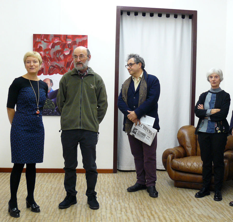 2017 - Arianna Sartori, Nerio Beltrami, Gianfranco Ferlisi, Sofia Beltrami (mostra Galleria Arianna Sartori)