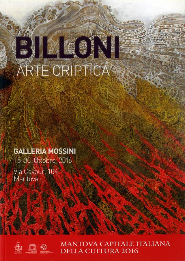 2016 - (Biblioteca d’Arte Sartori - Mantova).