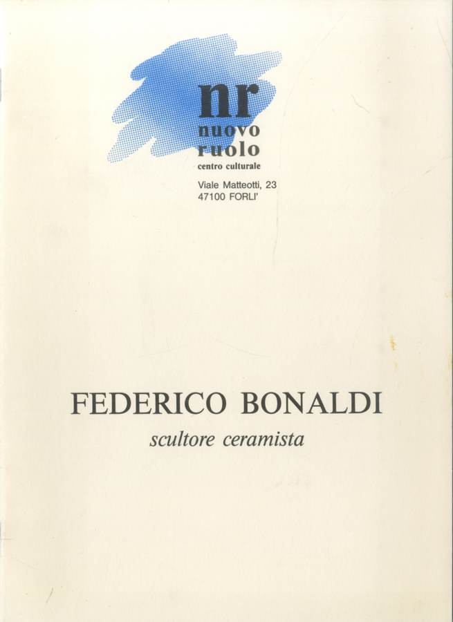 1988 - (Biblioteca d’Arte Sartori - Mantova).