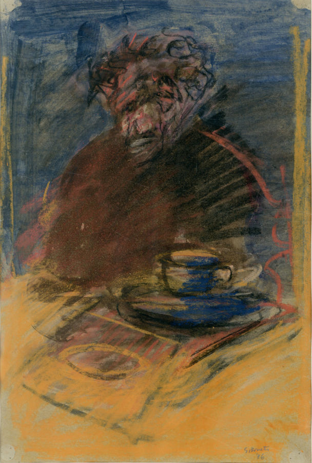 figura-con-tazza-in-tavola