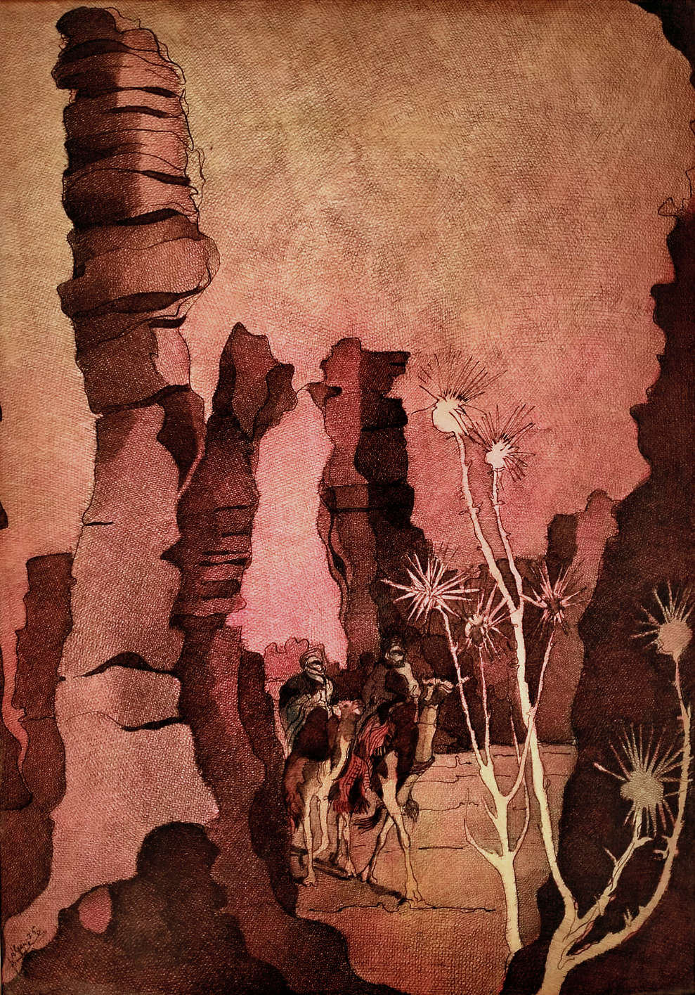 cammelli-in-partenza-nellhoggar-algeria