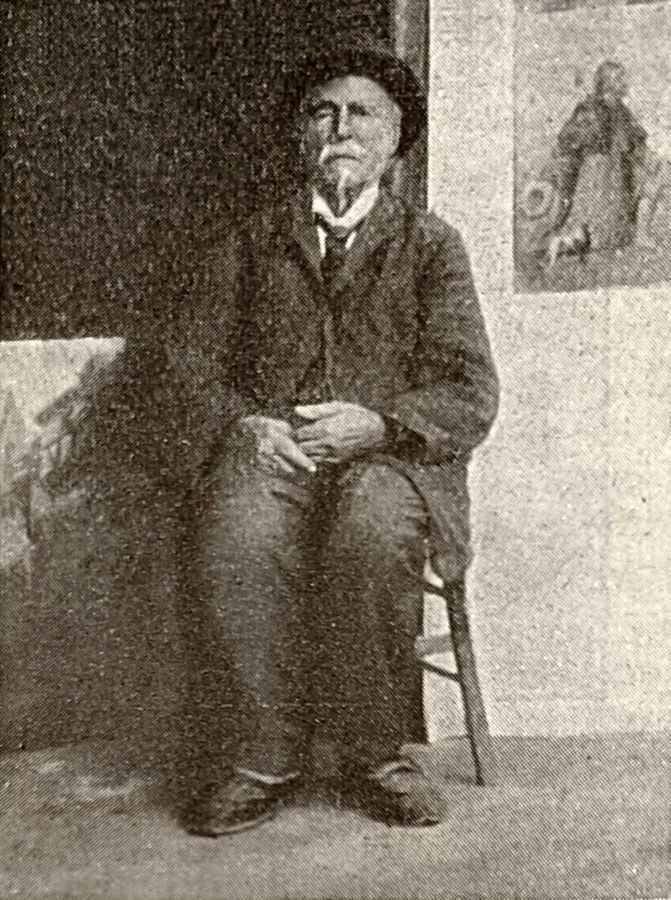 Angelo Brigatti - (1925 - Pietro Madini, Caravagio il borgo e il santuario, La Lettura, Milano, anno XXV, n. 5 maggio, p. 380 ill.)