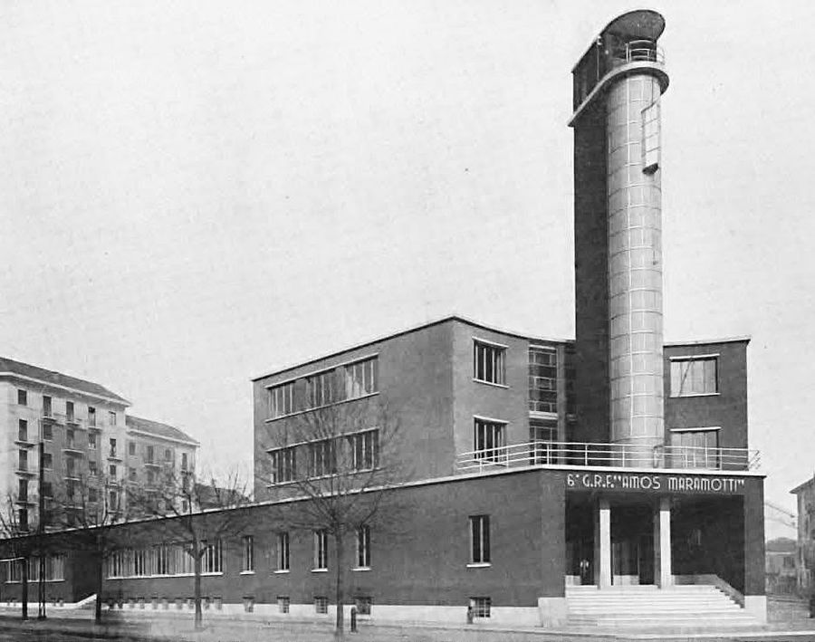 torino-60-gruppo-rionale-fascista-amos-maramotti-oggi-istituto-scolastico-santorre-di-santarosa