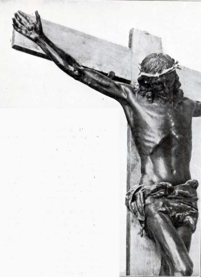 crocefisso-in-bronzo-nellatrio-della-congragazione-orientale-roma