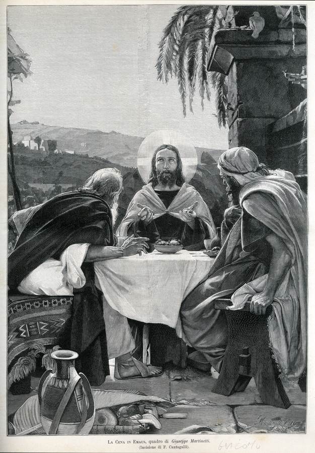 1891-la-cena-in-emaus-quadro-di-giuseppe-martinetti-incisione-di-f-cantagalli