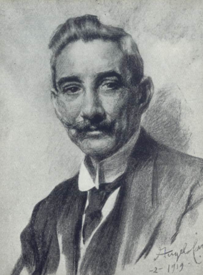 Egidio Mazzucchelli - (disegno di Angelo Cantù, 1919)