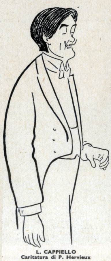 Leonetto Cappiello (Caricatura di P. Hervieux)