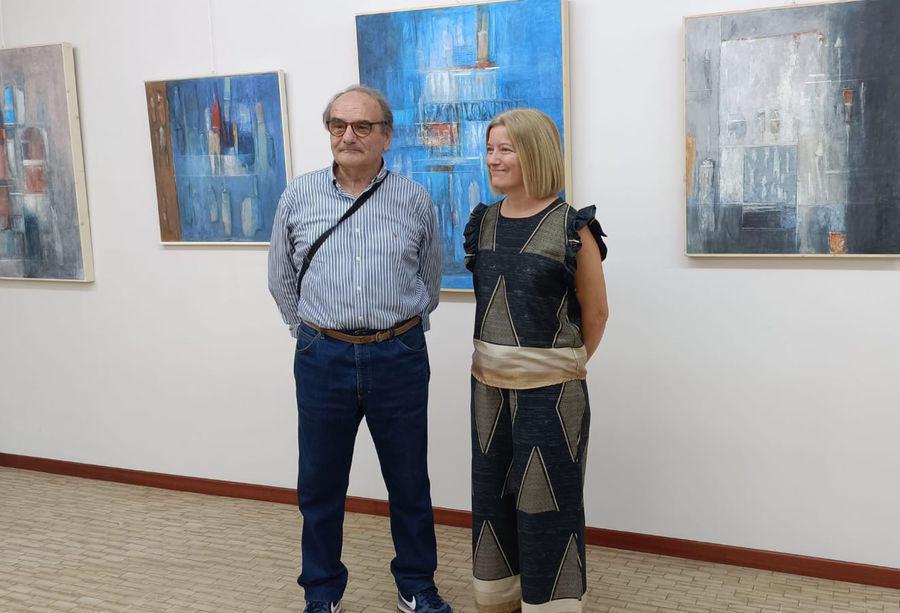 Vittorio Carnevali con Arianna Sartori - 2023