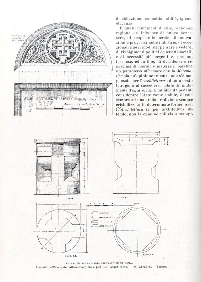 cuspide-dellicona-dellaltare-maggiore-e-pila-per-lacqua-santa-chiesa-di-santa-maria-liberatrice-in-roma