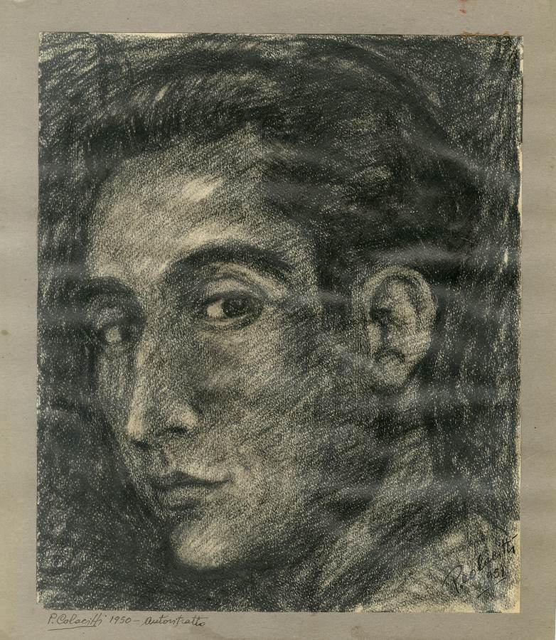 P. Colacitti - (Autoritratto, 1950)