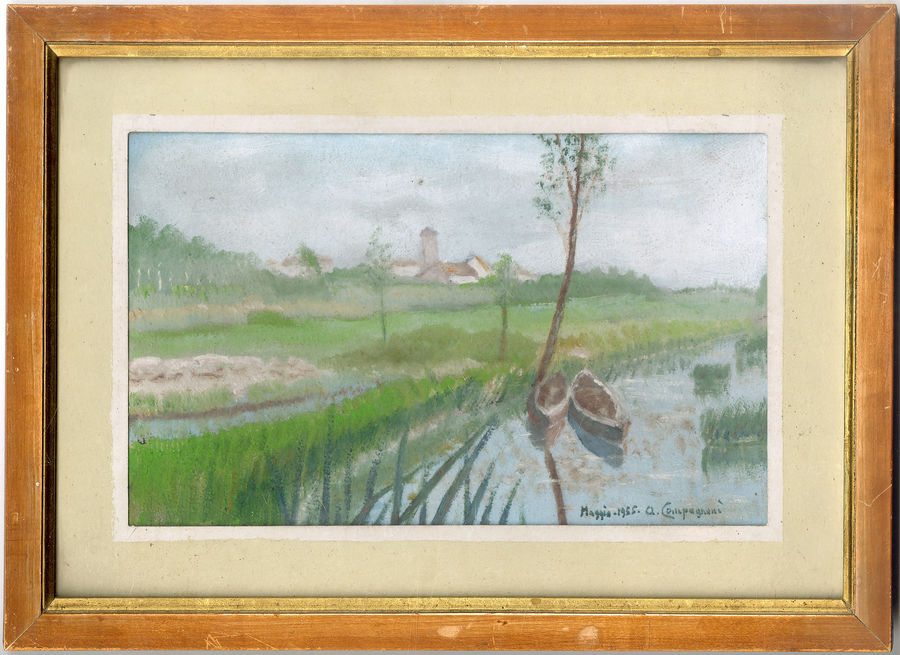 compagnoni-paesaggio-mantovano-con-barche