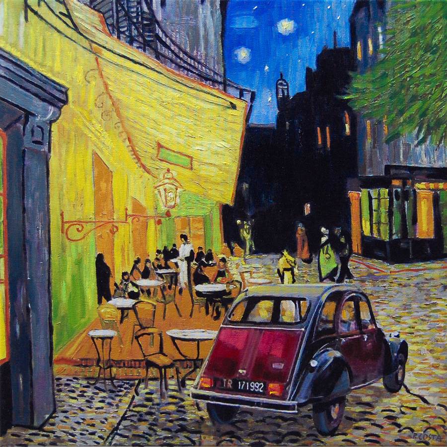 i-maestri-rivisitati-legends-vincent-van-gogh-caffe-di-notte-citroen-2cv-charleston