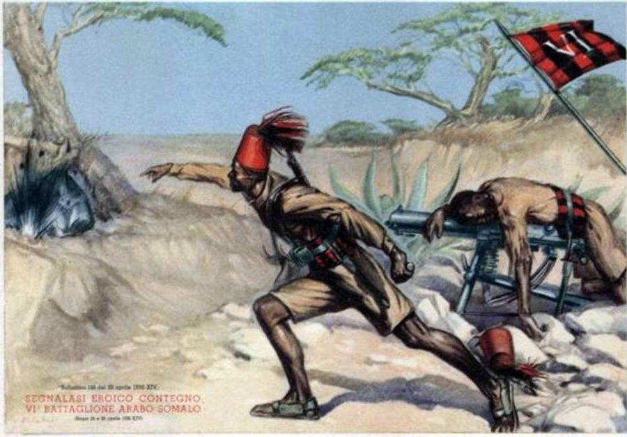 vi-battaglione-arabo-somalo-cartolina