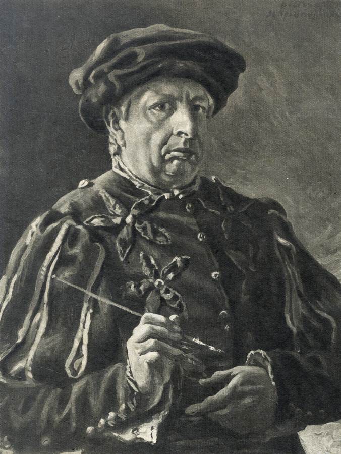Giorgio De Chirico - (Autoritratto in Costume - 1943 c.)