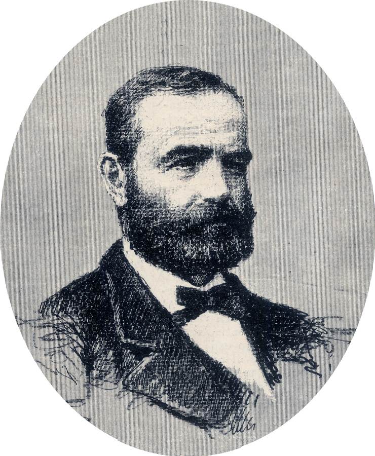 Professor Pietro della Vedova - 1880