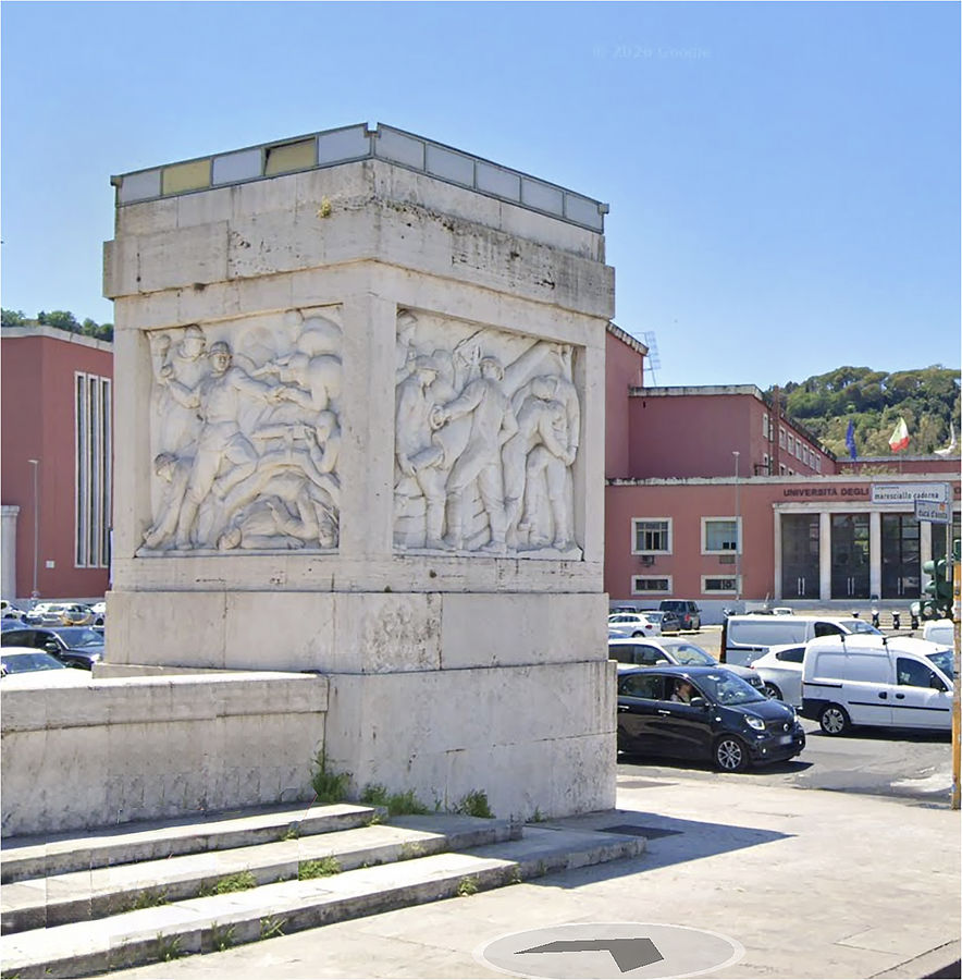 altorilievi-decorativi-ponte-duca-emanuele-filiberto-di-savoia-aosta-roma-foro-mussolini-battaglia-della-laguna-veneta-sile