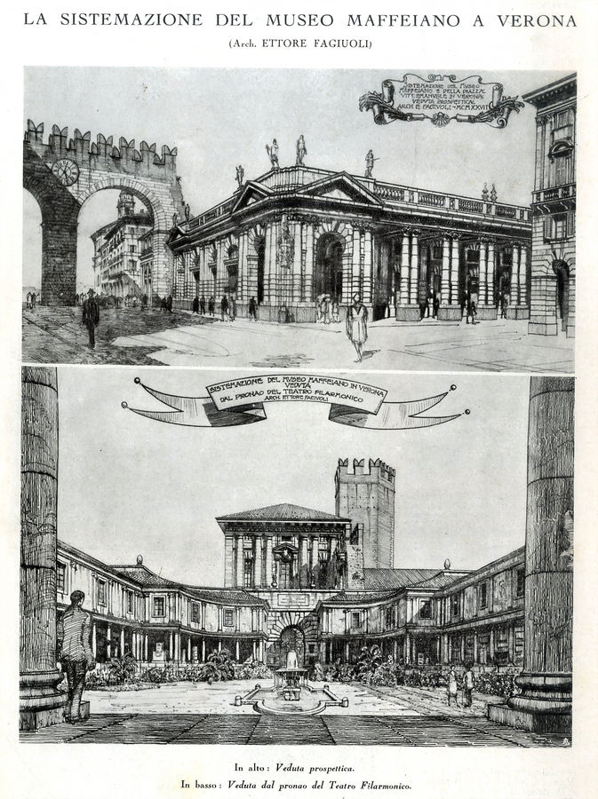 la-sistemazione-del-museo-maffeiano-a-verona-arch-ettore-fagiuoli
