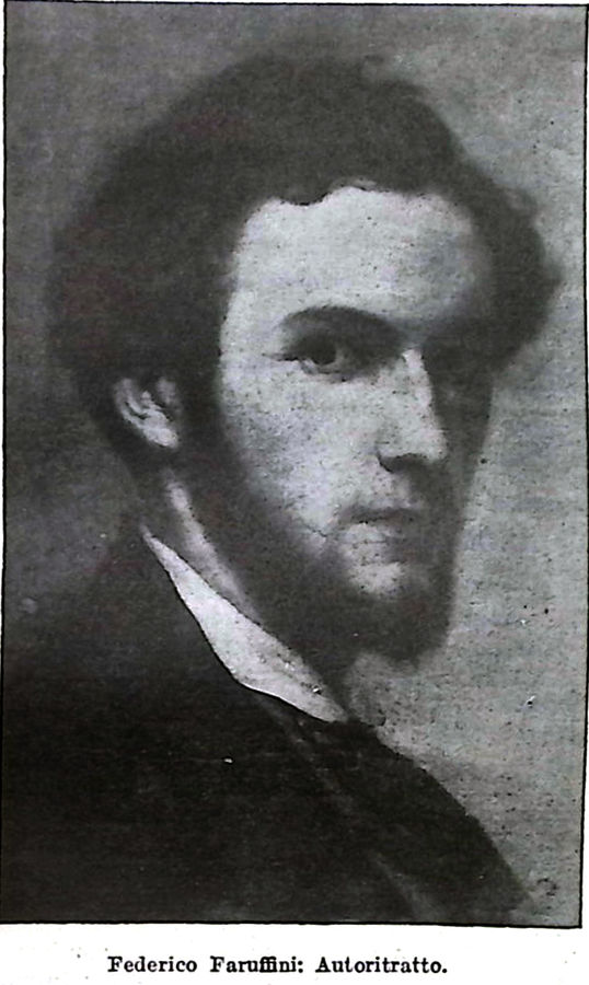 Federico Faruffini - Autoritratto