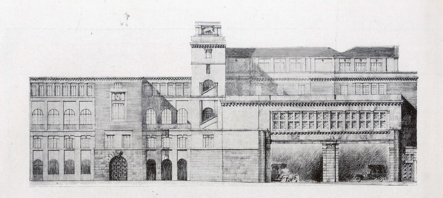 caserma-centrale-di-via-genova-cortile-interno-vigili-del-fuoco-roma