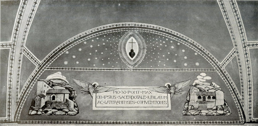 decorazioni-degli-archi-delle-pareti-la-nuova-sala-dei-musici-nel-convento-di-san-francesco-dassisi