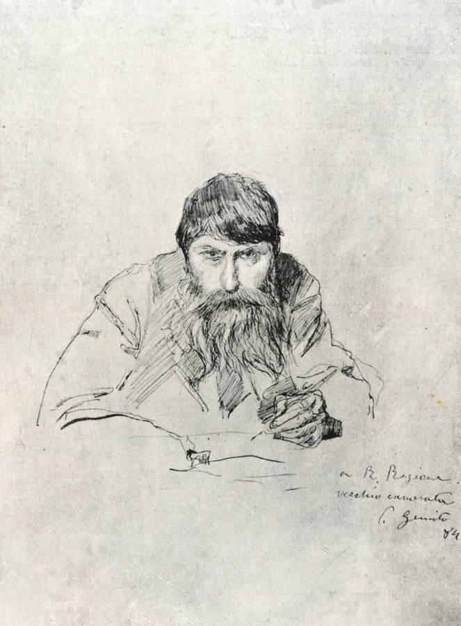 Vincenzo Gemito - (autoritratto - 1884)