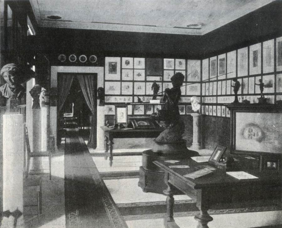 Napoli - Galleria Gemito gall'Ing. A. Minozzi (​1904 - Alfredo Catapano, Notizie di un vivo - Una visita a Vincenzo Gemito. Milano, Il Secolo XX, p​. 531).