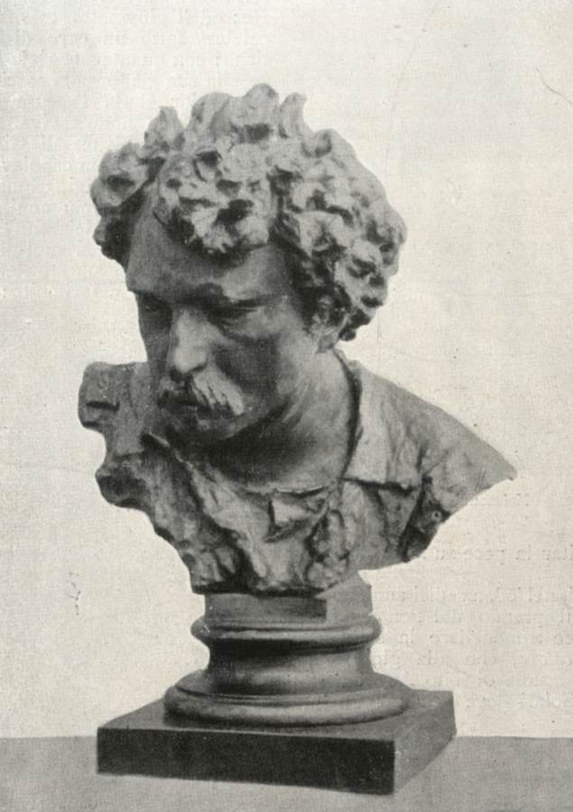 Busto di Mariano Fortuny  (scultore, Vincenzo Gemito)
