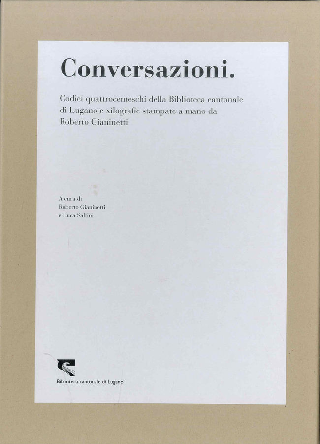 2020 - (Biblioteca d’Arte Sartori - Mantova).