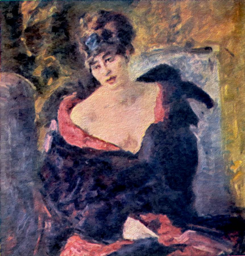 ritratto-di-signora-in-abito-nero-e-rosso