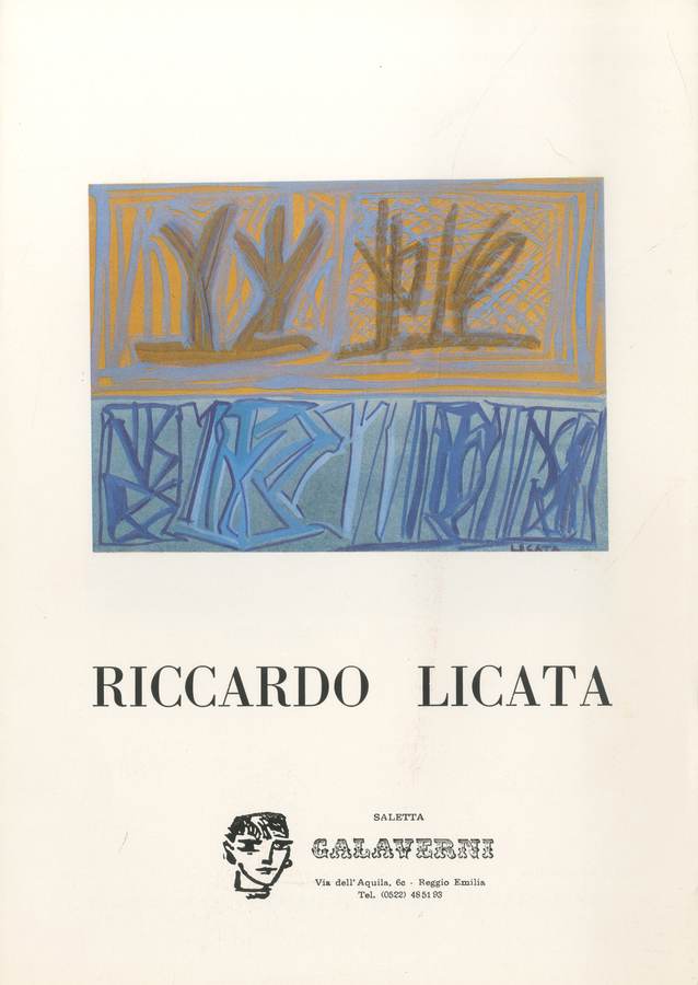1993 - (Biblioteca d’Arte Sartori - Mantova).