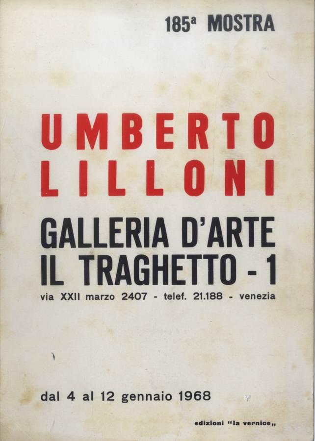 1968 - (Biblioteca d’Arte Sartori - Mantova).
