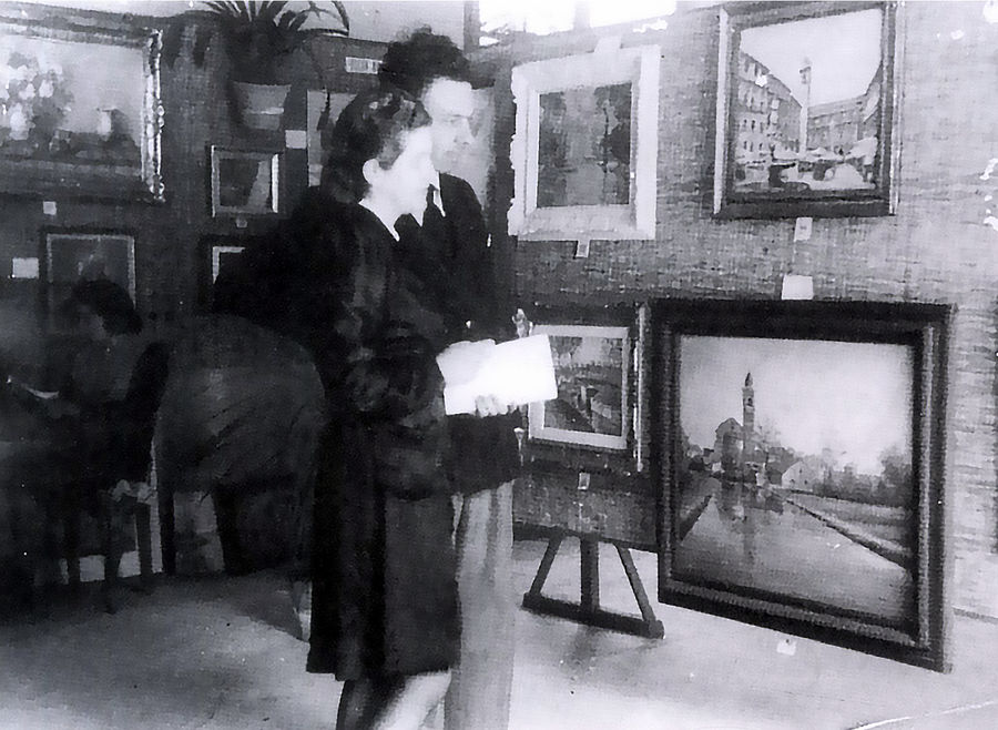 1944 - Guido Antonio Mantovani con Esterina Mirandola a Castel d'Ario