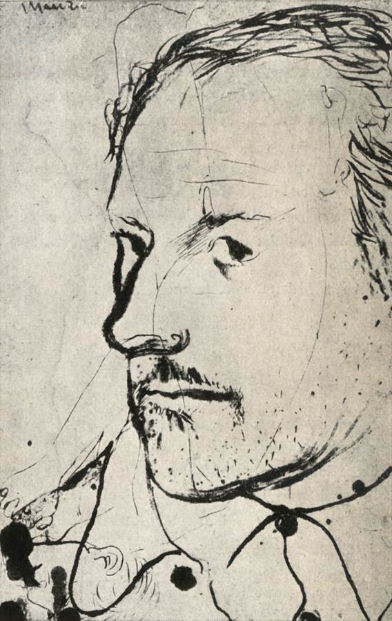 Giacomo Manzù - (Autoritratto, 1937)