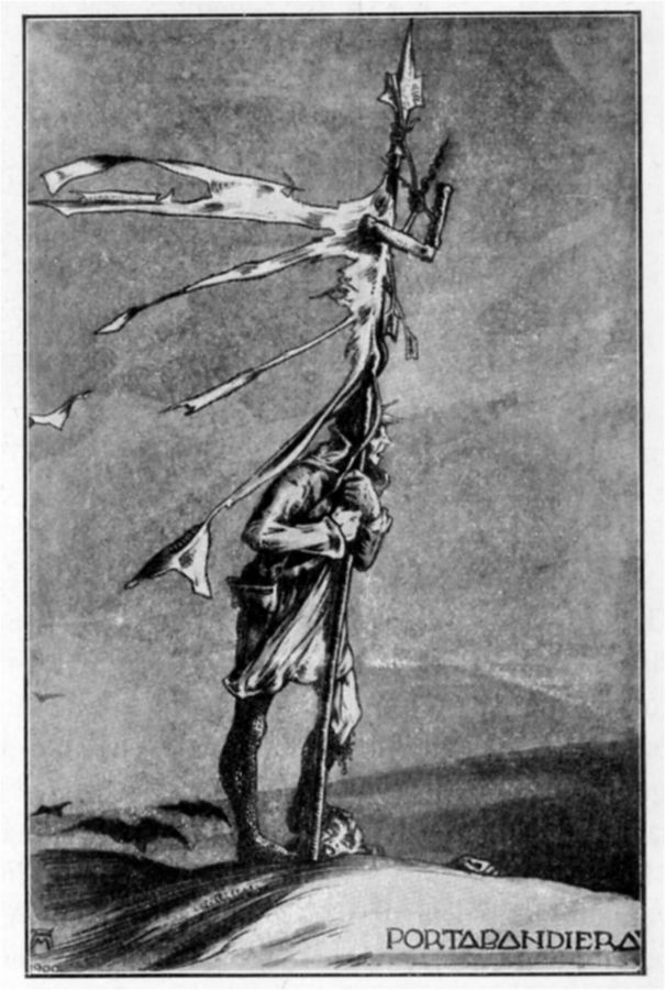 disegno-per-la-secchia-rapita-portabandiera