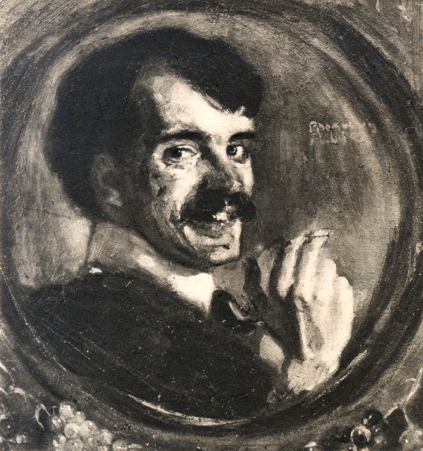 Pietro Marussig - (Autoritratto, 1900)