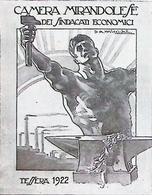 camera-mirandolese-dei-sindacati-economici-tessera-1922