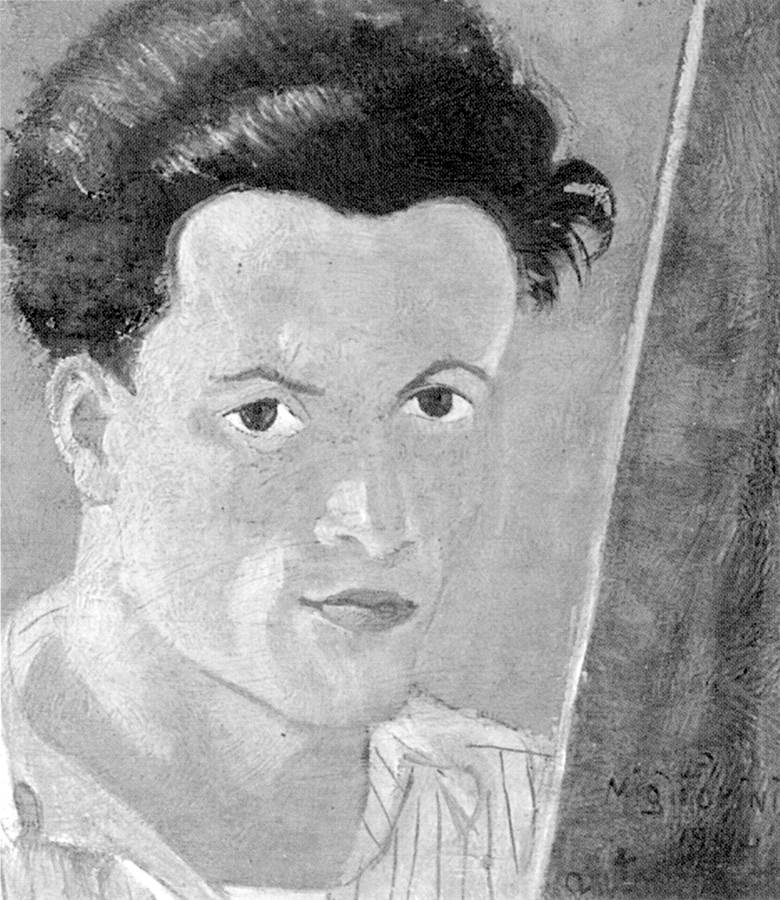 Edmondo Migliorini, (Autoritratto, 1939)