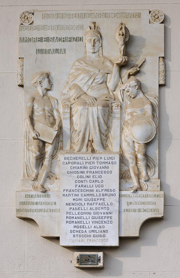 arezzo-monumento-ai-caduti-per-listituto-tecnico-michelangelo-buonarroti
