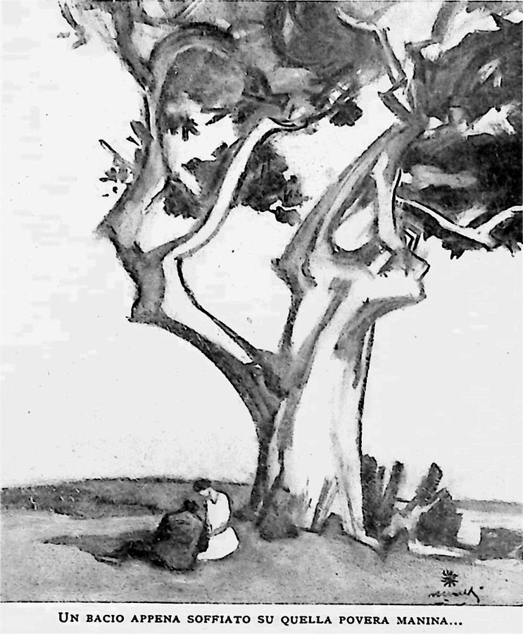 marino-moretti-le-capinere-novella-illustrazione