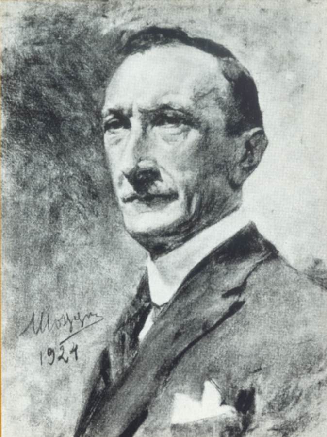 Valentino Valentini - (disegno di Giovanni Maria Mossa, 1924)