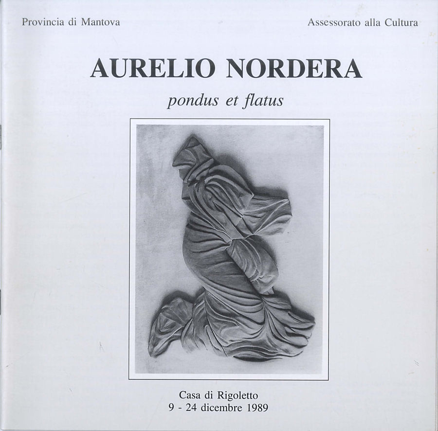 1989 - (Biblioteca d’Arte Sartori - Mantova).