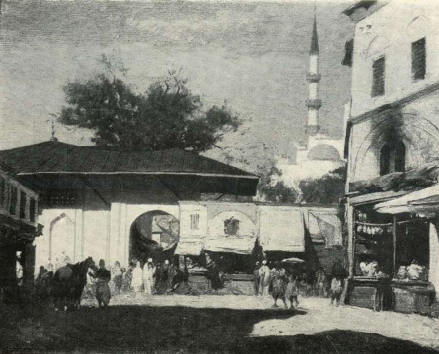 piazza-del-mercato-yenisiami-a-costantinopoli
