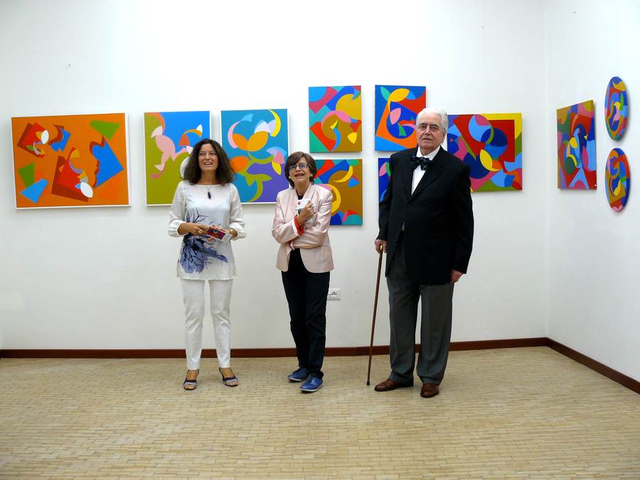 Arianna Sartori, Maria Lucia Ferraguti e Giorgio Peretti, Mantova, Galleria Arianna Sartori, 21 settembre 2013.