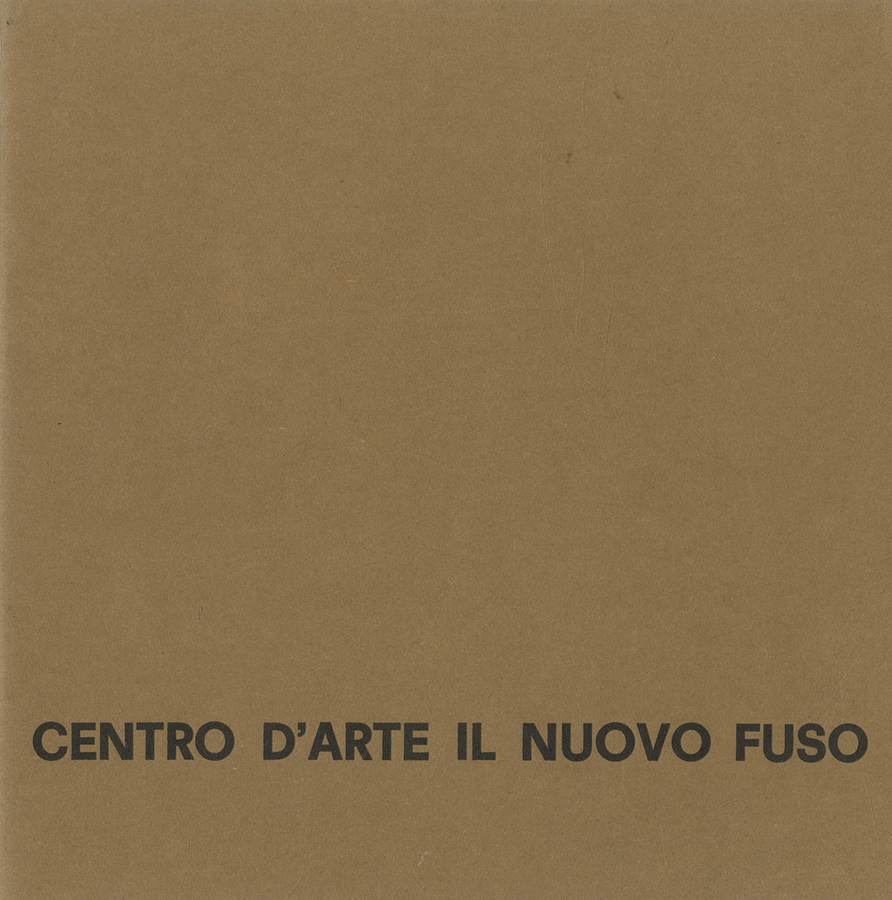 1978 - (Biblioteca d’Arte Sartori - Mantova).